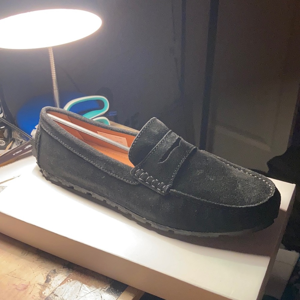Brand New, Hugs Tyre Sole Penny Driving Loafers